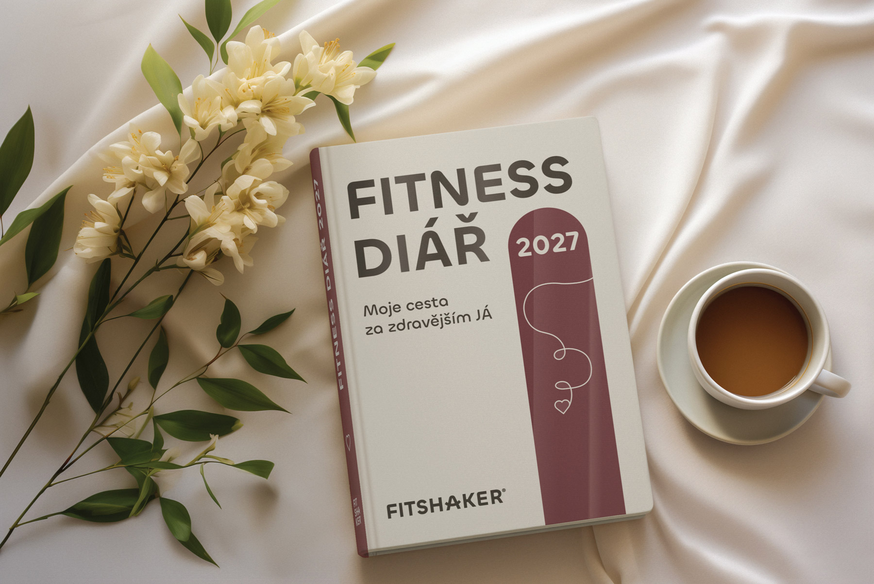 Fitness diár pro ženy Fitshaker motivacni diar